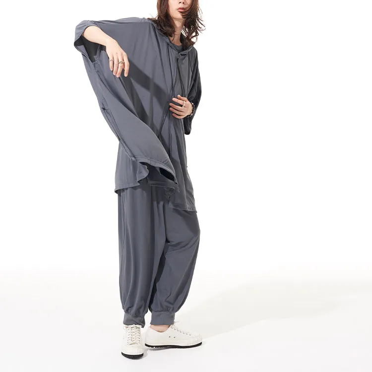 Yohji Yamamoto Cloak Unisex Gray-4