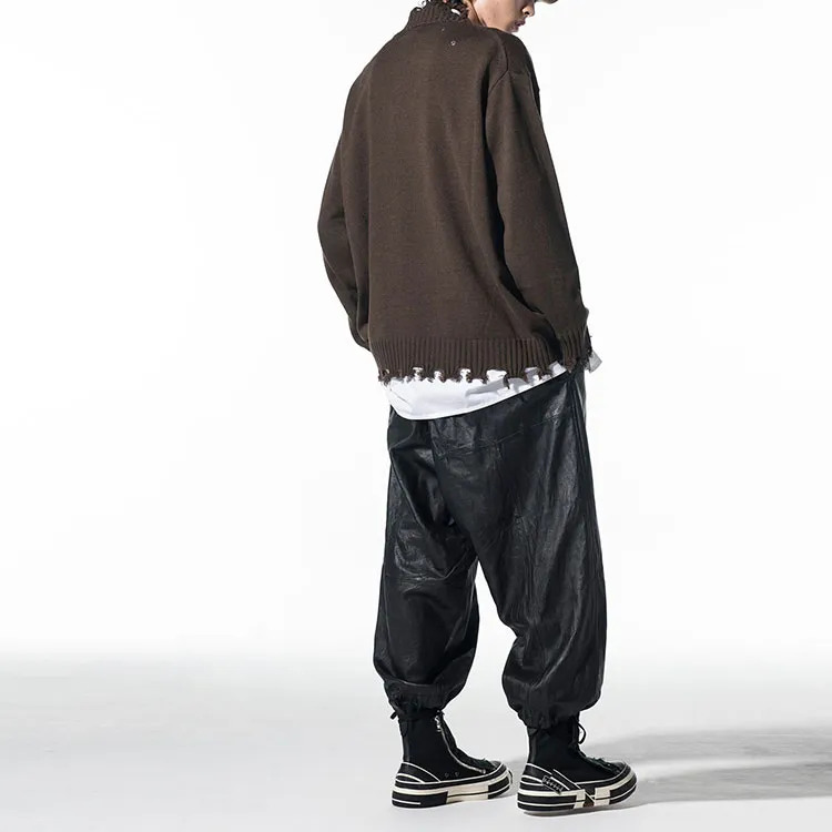 Yohji Yamamoto Sweater Unisex Khaki-5