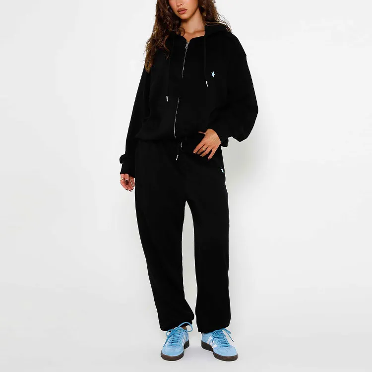 Tiger Mist ALISH PANT Knitted Sports Pants Women's Black-3