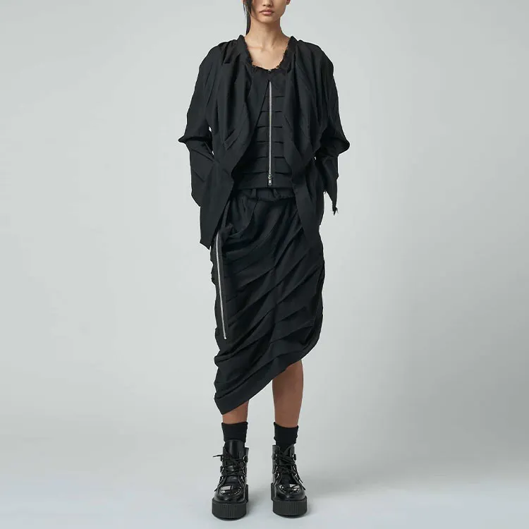 Yohji Yamamoto Jackets Coats Women's Black-2