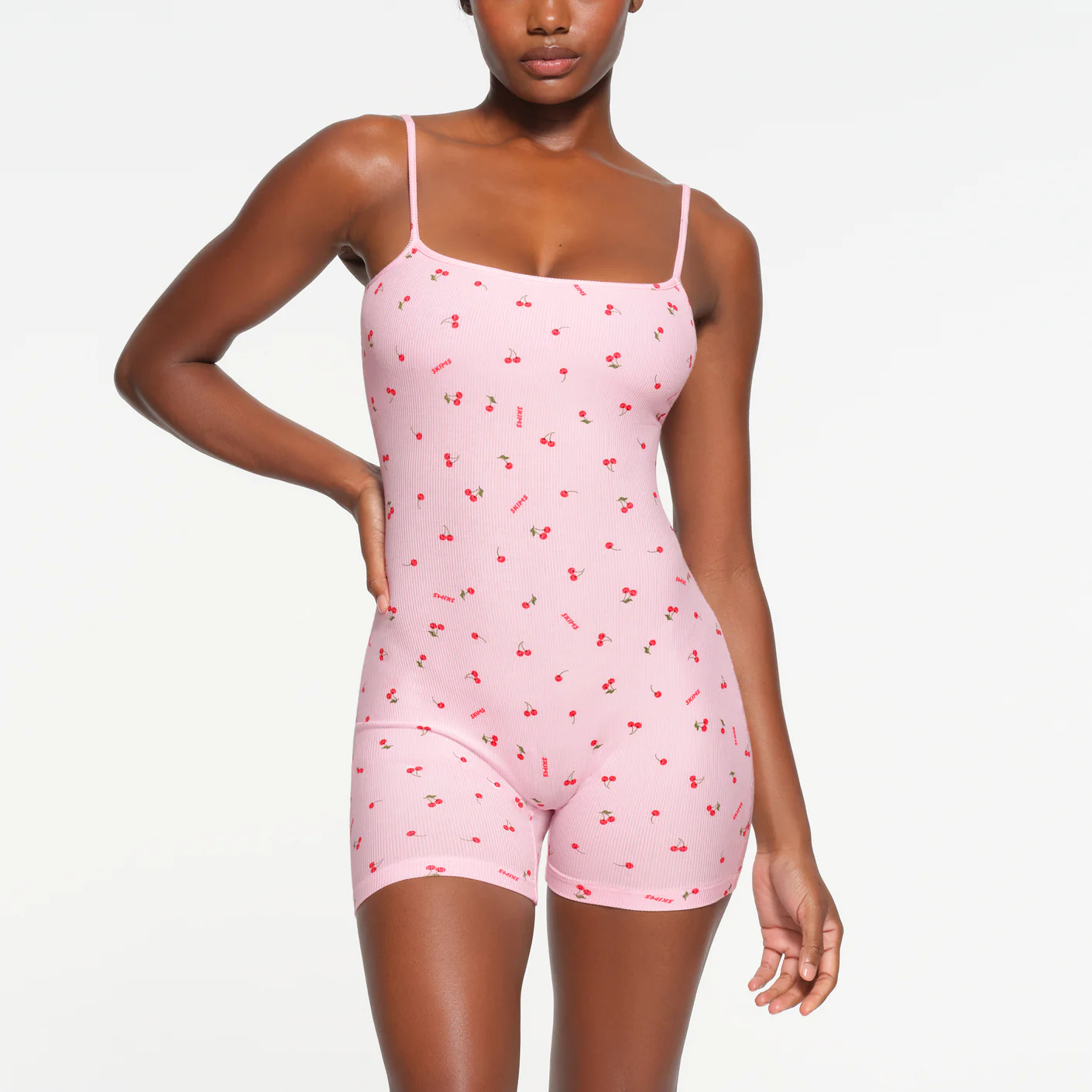 Pink Shiny Bodysuit – LOVE WILD ROSE
