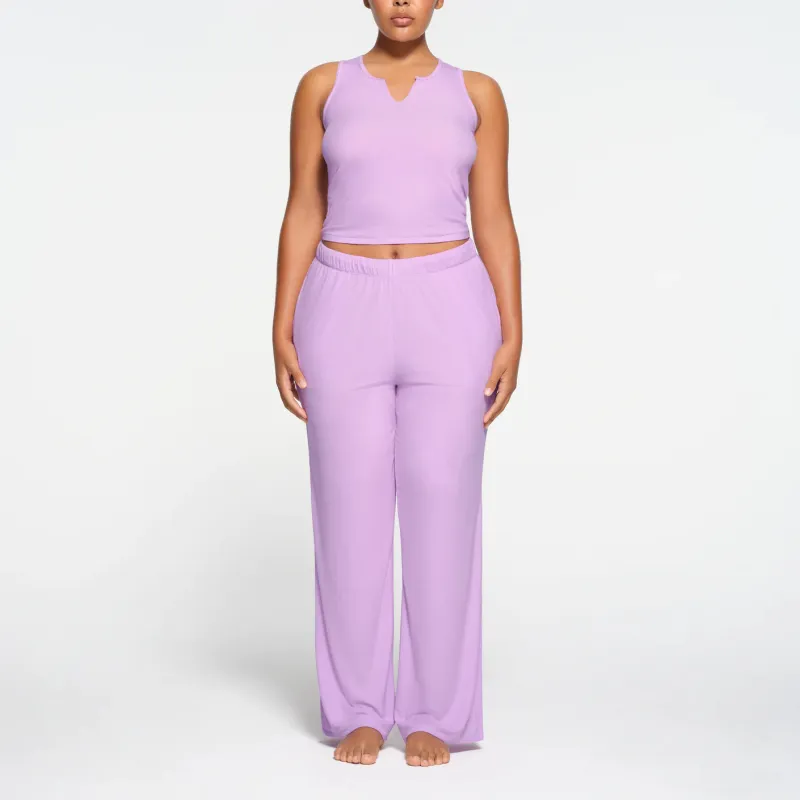 SKIMS Valentine's Day Collection Tank Top Women's SUGAR PLUM/Sugar Plum-1