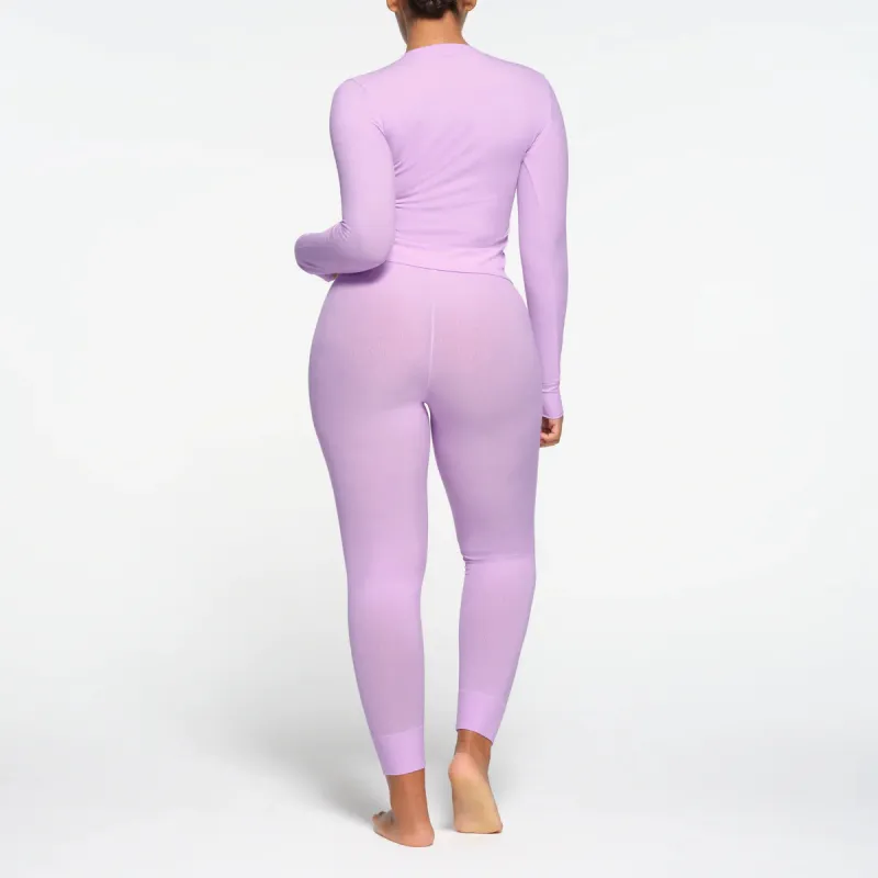 SKIMS Valentine's Day SOFT LOUNGE LEGGING Leggings Women's Sugar Plum/Sugar Plum-2