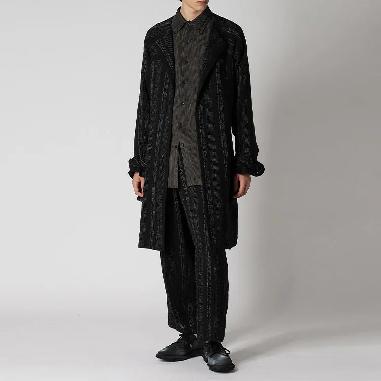 Yohji Yamamoto Coat Men's Black-3