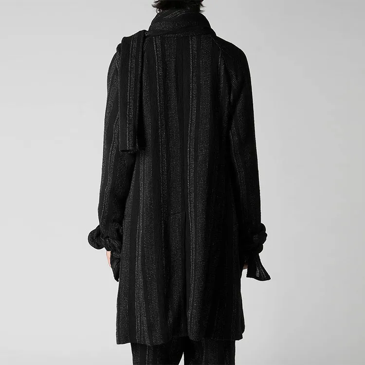 Yohji Yamamoto Coat Men's Black-4