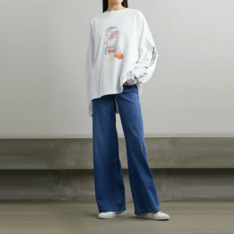 FRAME Mid-rise Bootcut Jeans-1
