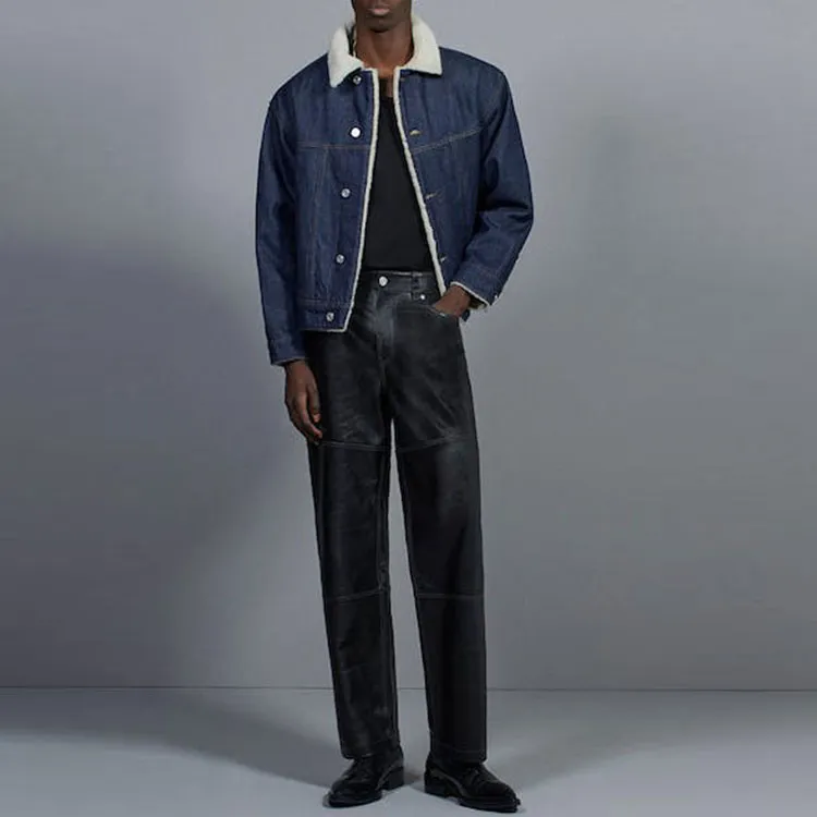 FRAME SS24 Denim Jacket Men's Dark Blue-3