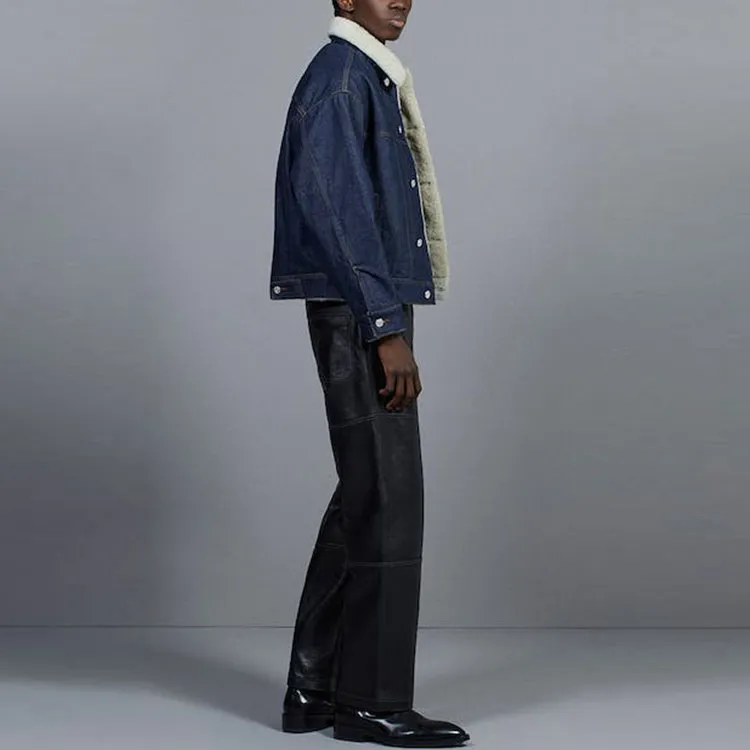 FRAME SS24 Denim Jacket Men's Dark Blue-2
