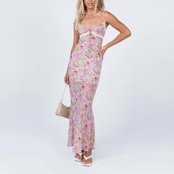 PRINCESS POLLY EMILY MAXI DRESS Slip Dress Women's Pink