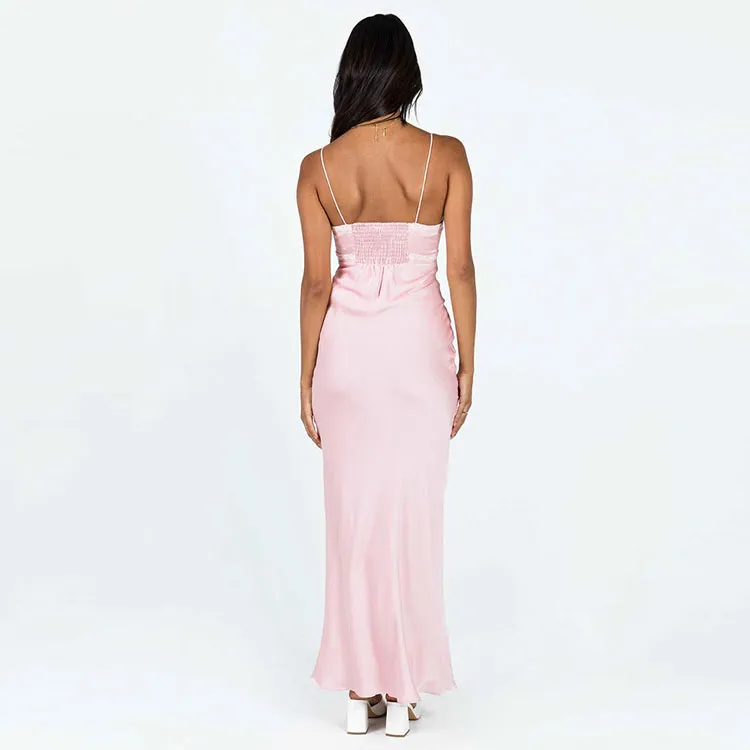 PRINCESS POLLY EMILY MAXI DRESS Slip Dresses Women's Pink-2