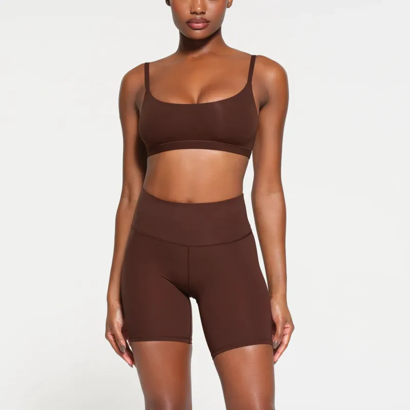 SKIMS FITS EVERYBODY HIGH-WAISTED SHORT Underpants Women's COCOA/Cocoa-1