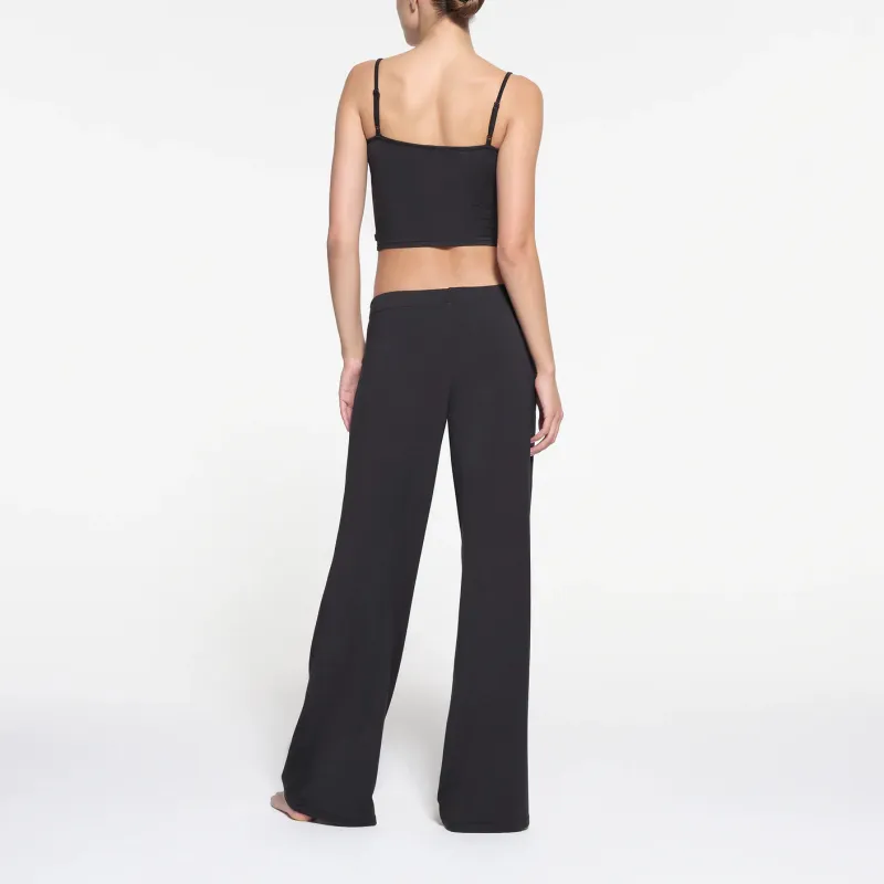 SKIMS SLEEP STRAIGHT LEG PANT Casual Pants Women's ONYX/Onyx-2