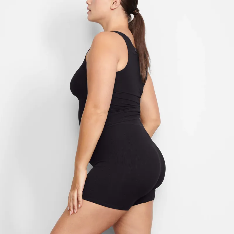 SKIMS SOFT LOUNGE BOXER Underpants Women's ONYX/Onyx-3