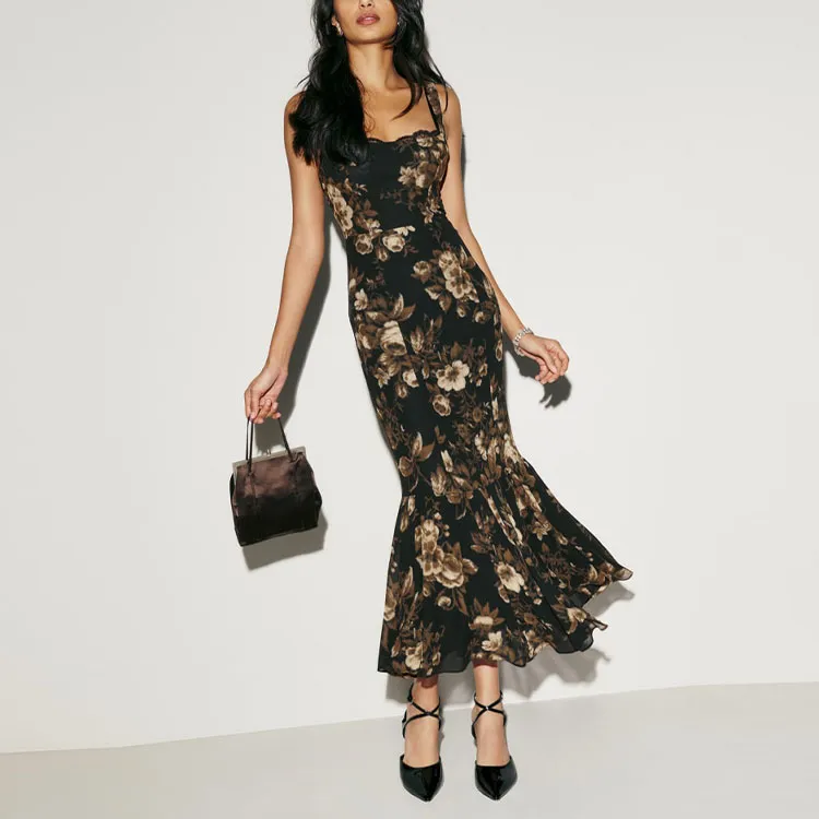 Reformation Irisa Floral print Dress-1