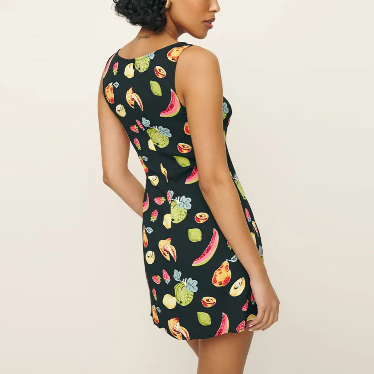 REFORMATION Noha Dress Slip Dresses Women's Multicolor-2
