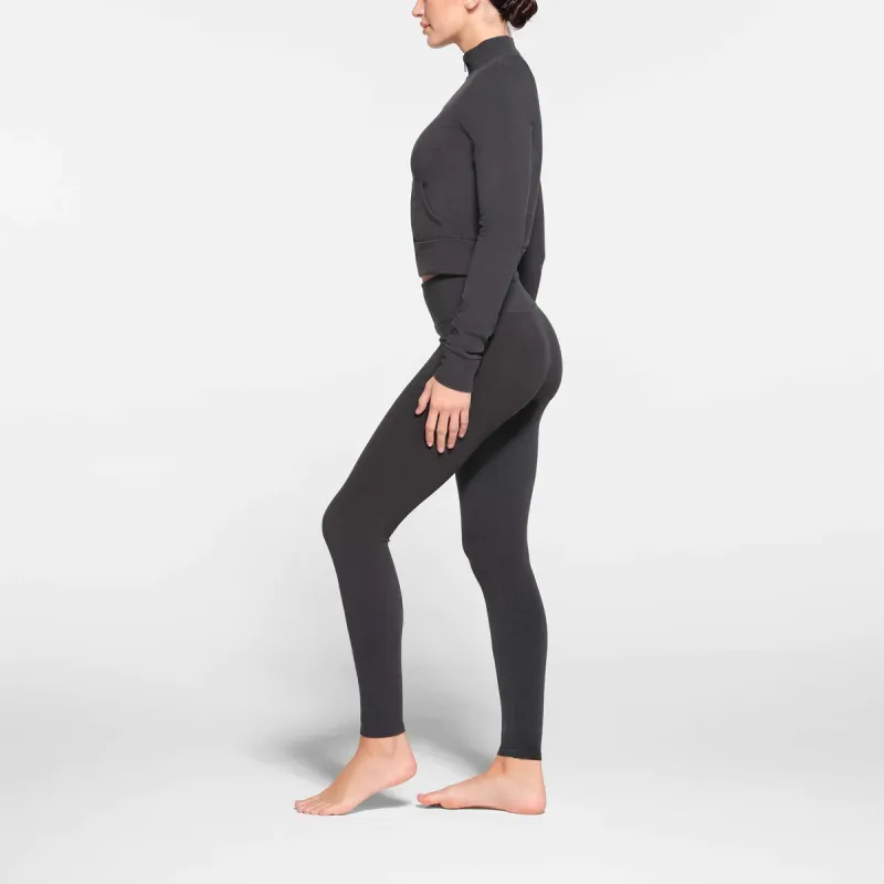 SKIMS OUTDOOR HIGH-WAISTED LEGGING Leggings Women's ASH/Ash Gray-3