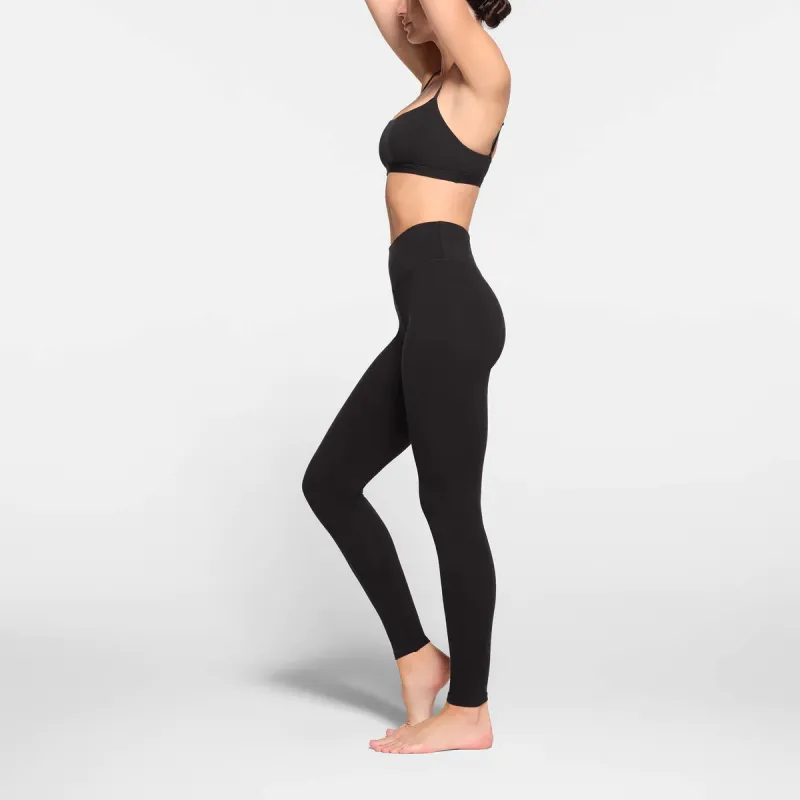 SKIMS OUTDOOR HIGH-WAISTED LEGGING Leggings Women's ONYX/Onyx-1