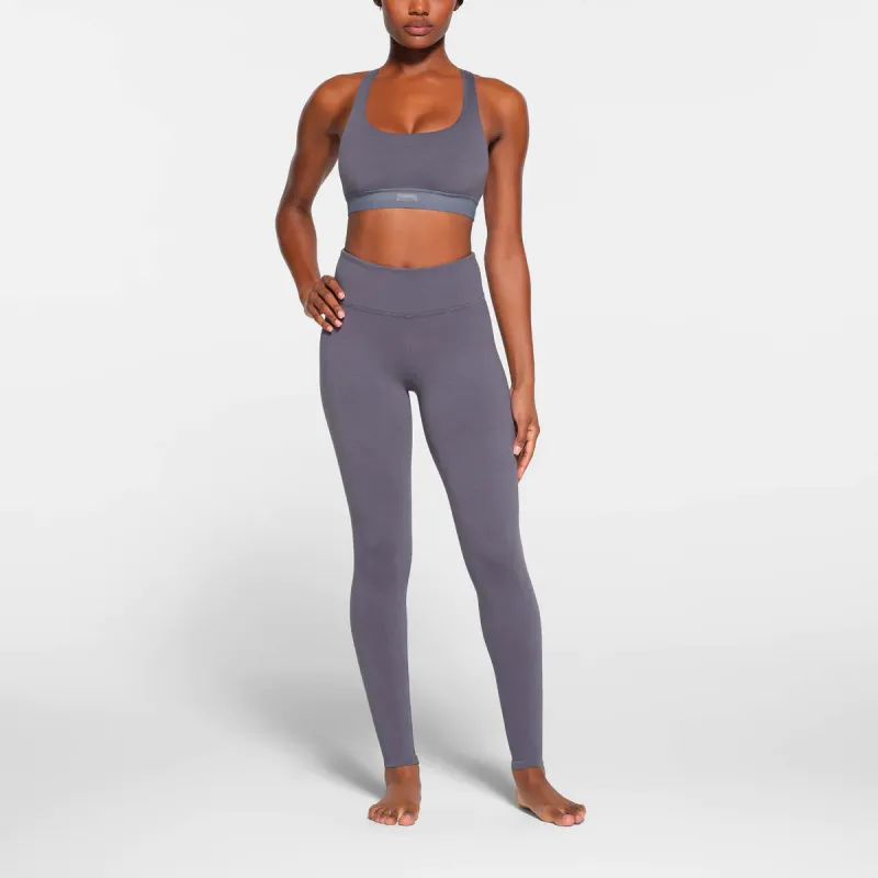 SKIMS OUTDOOR RACERBACK BRALETTE Tank Tops Women's STEEL BLUE/Steel Blue-1