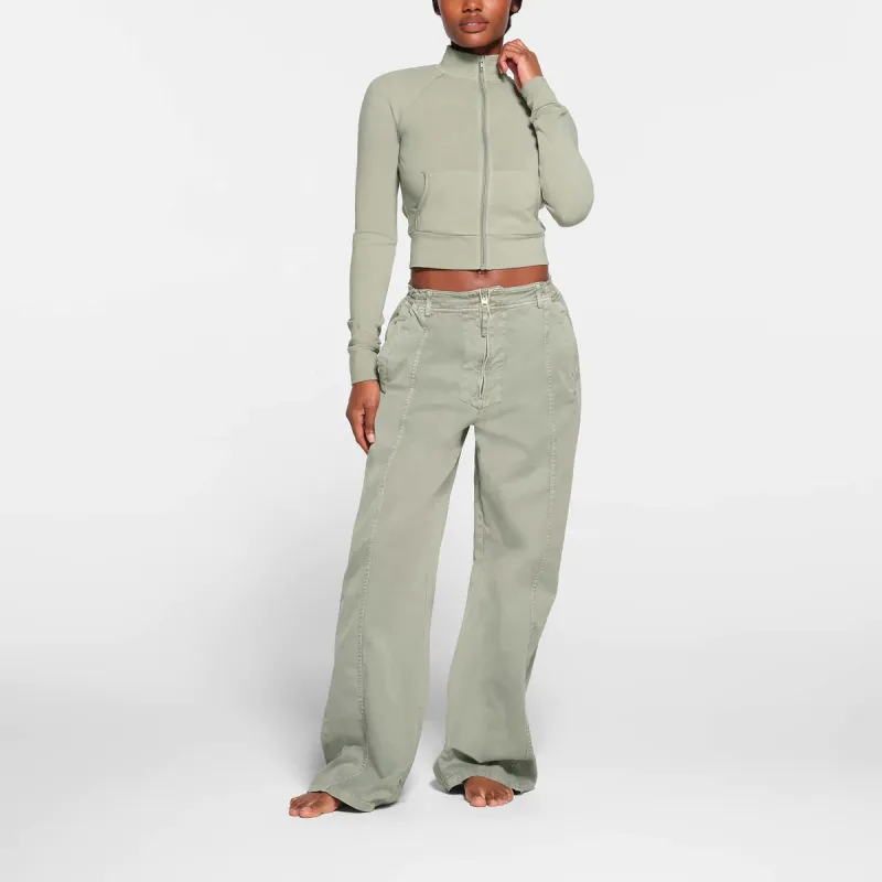 SKIMS OUTDOOR WOVEN PANT Casual Pants Women's MINERAL/Mineral-1