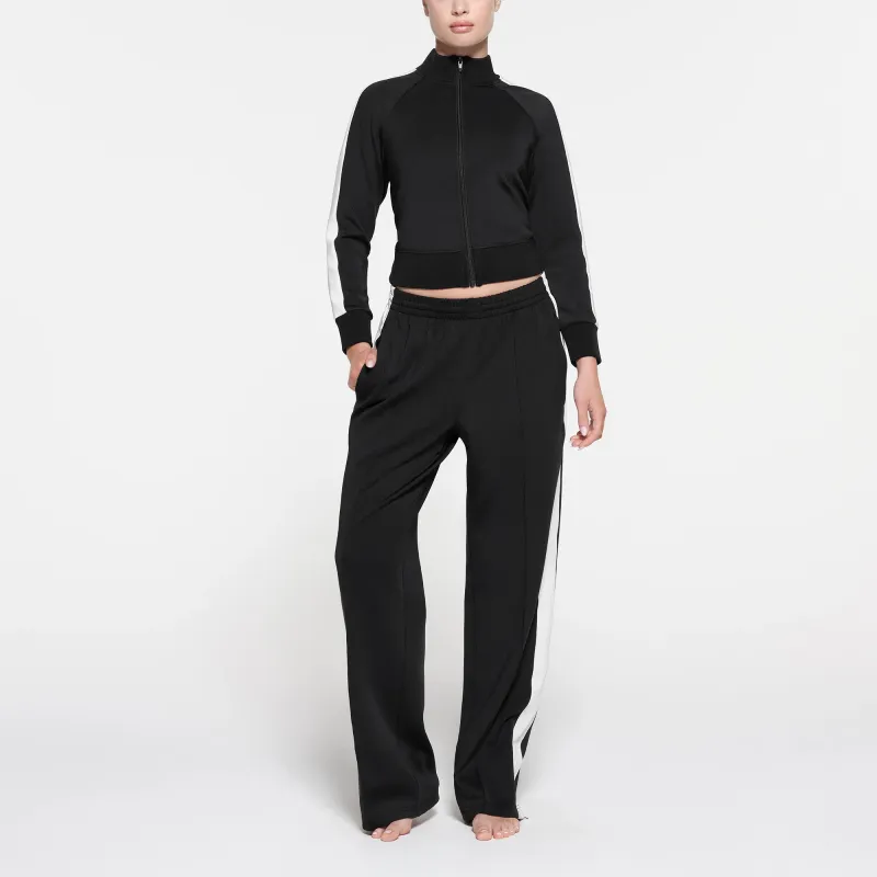SKIMS TRACK STRAIGHT LEG PANT Casual Pants Women's ONYX/Onyx-1