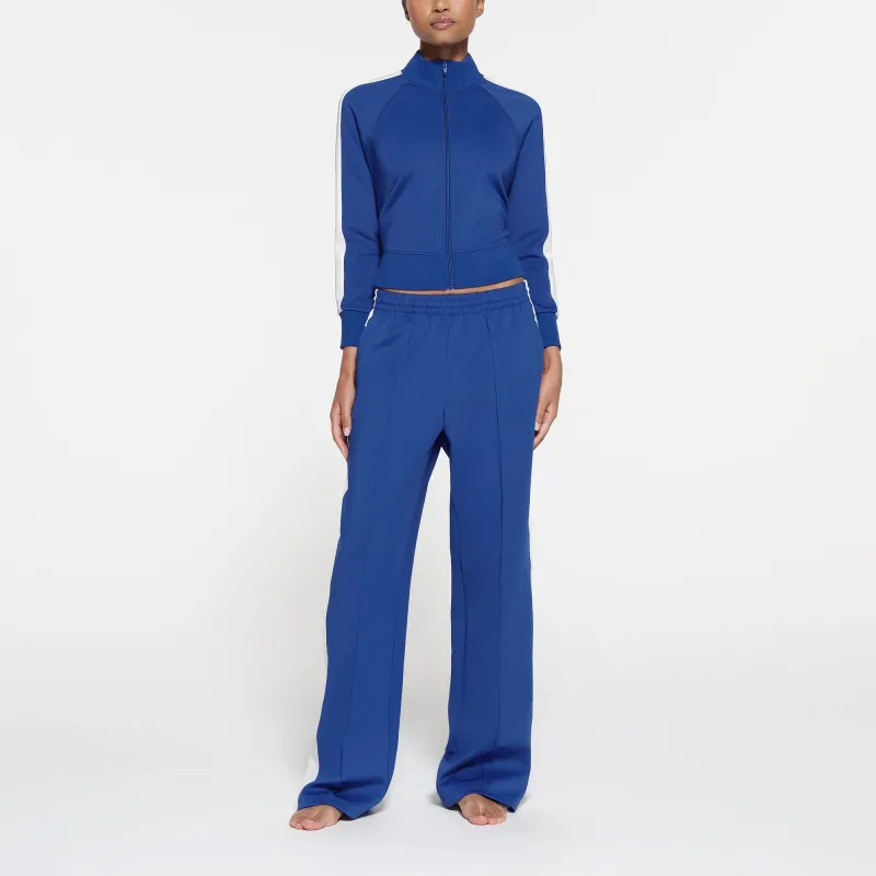 SKIMS TRACK Collection TRACK STRAIGHT LEG PANT Casual Pants Women's COBALT/Cobalt Blue-1