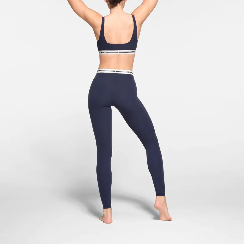 SKIMS FITS EVERYBODY Series Home / Elething /507 FITS EVERYBODY LOGO LEGGING Leggings Women's NAVY/Marine Blue-2