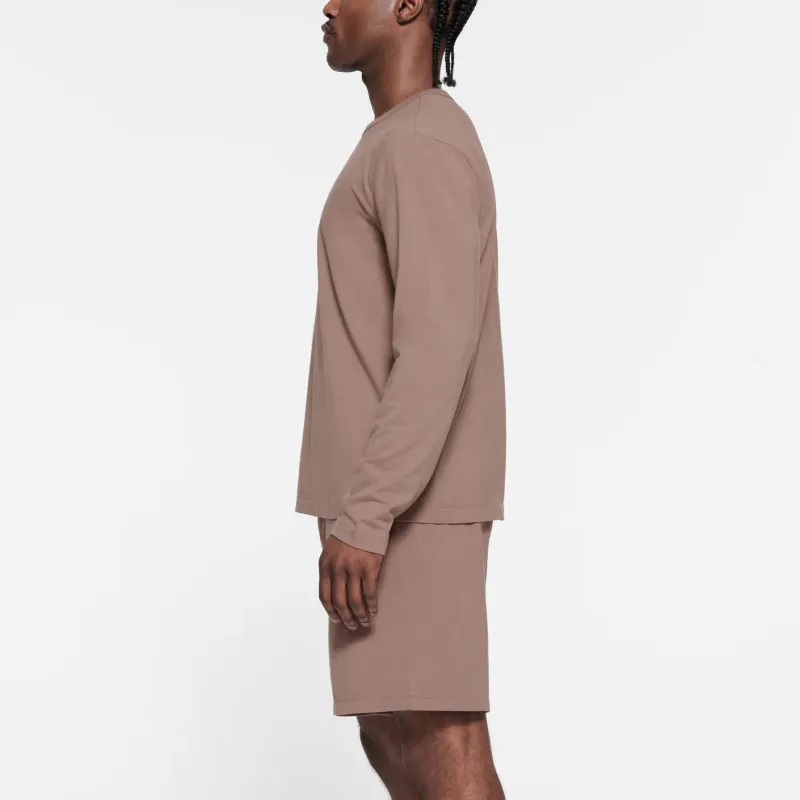 Skims Boyfriend Long Sleeve T-Shirt-3