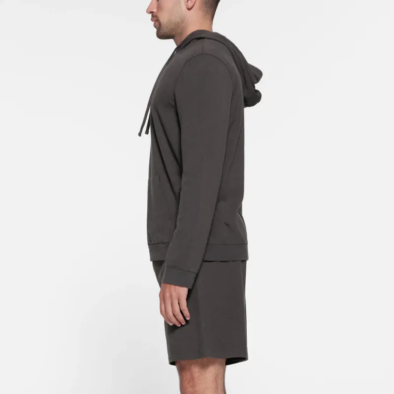 SKIMS JERSEY LOUNGE MENS HOODIE Sweatshirt Men's Ash/Gray Ash-3