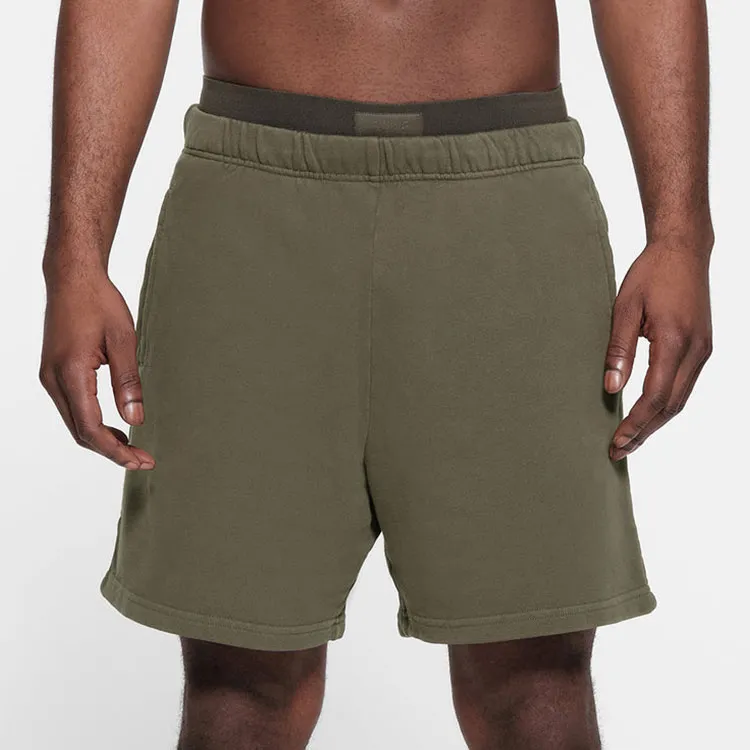 SKIMS TERRY MENS CLASSIC SHORT Casual Shorts Men's MILITARY/Army Green-1