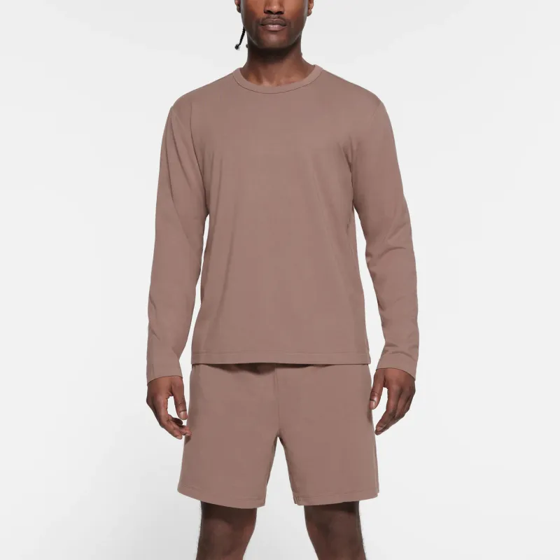 Skims Boyfriend Long Sleeve T-Shirt-1