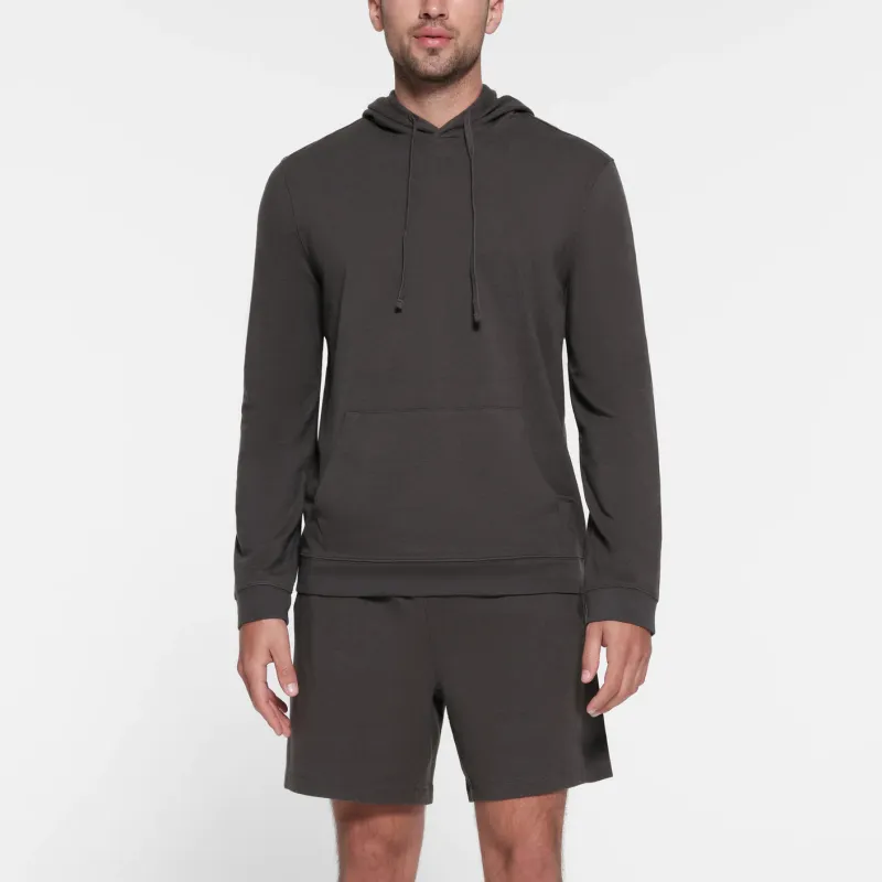 SKIMS JERSEY LOUNGE MENS HOODIE Sweatshirt Men's Ash/Gray Ash-1