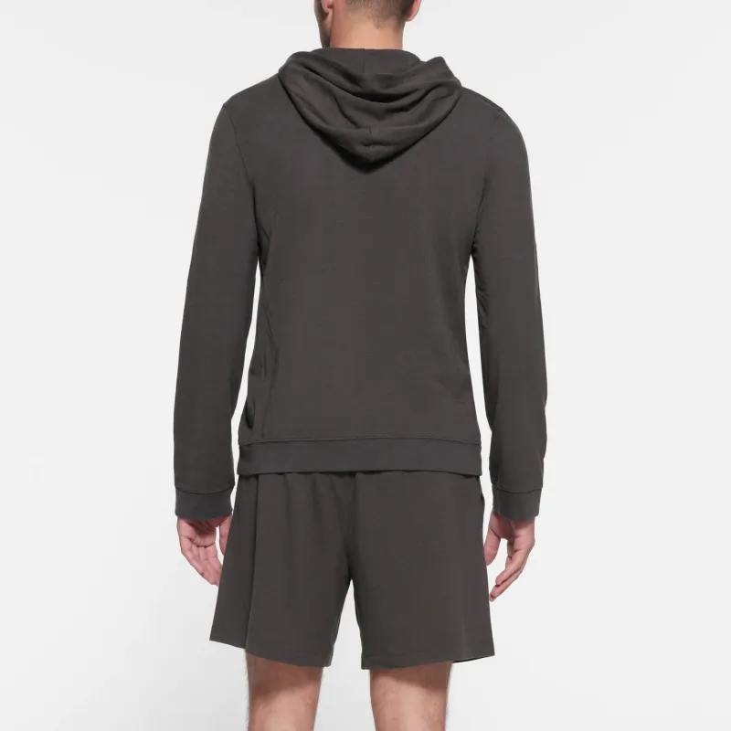SKIMS JERSEY LOUNGE MENS HOODIE Sweatshirt Men's Ash/Gray Ash-2