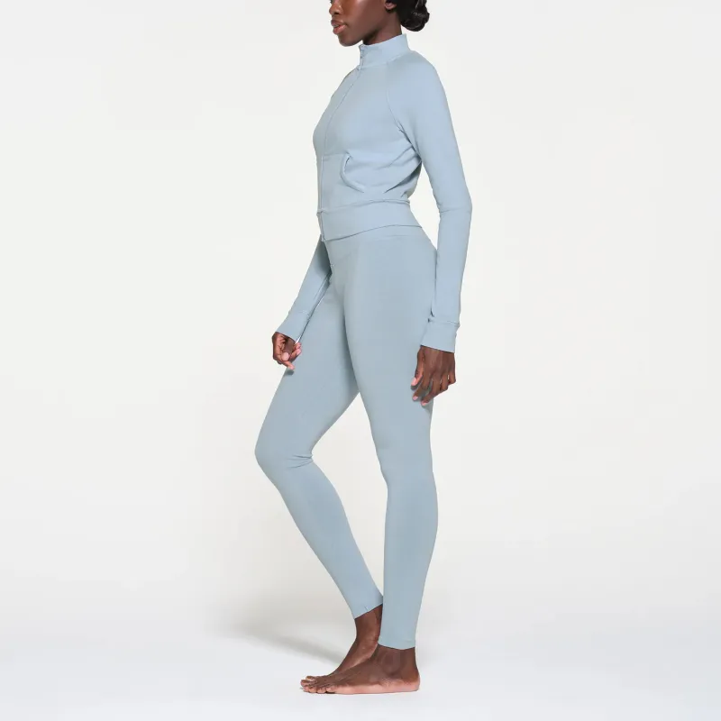 SKIMS OUTDOOR TRACK JACKET Jackets & Coats Women's DENIM/Denim-3