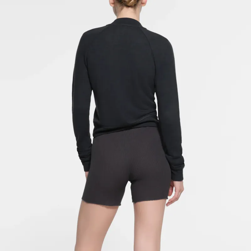SKIMS WAFFLE BOXER Boxer Shorts Women's Ash/Gray Ash-2