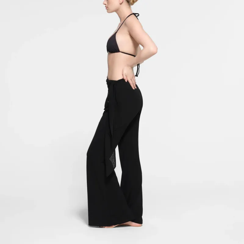 SKIMS SUMMER MESH WRAP PANT Casual Pants Women's ONYX/Onyx-3