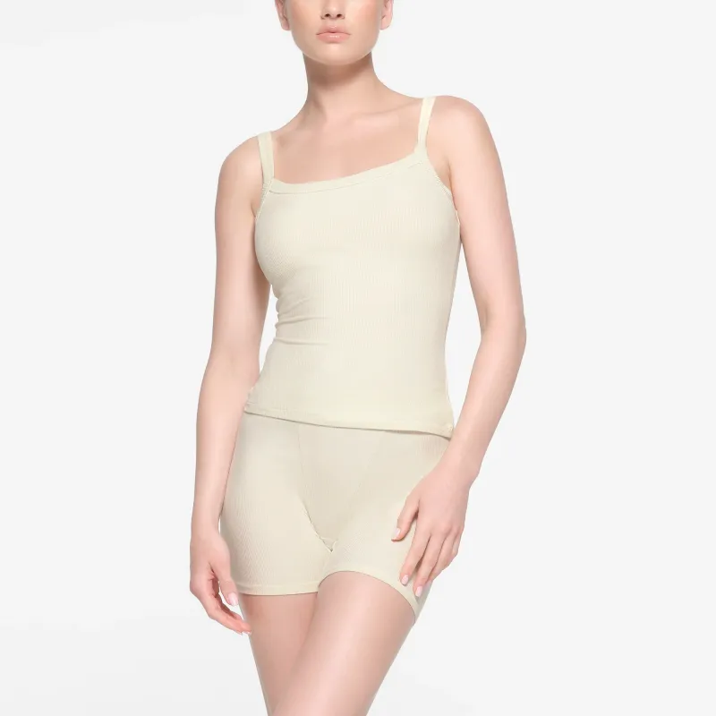 SKIMS SOFT LOUNGE SCOOP NECK TANK Camisole Women's BONE/Bone-1