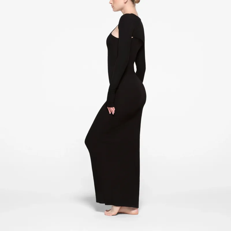 SKIMS SOFT LOUNGE SHRUG Cropped Coats Women's-3