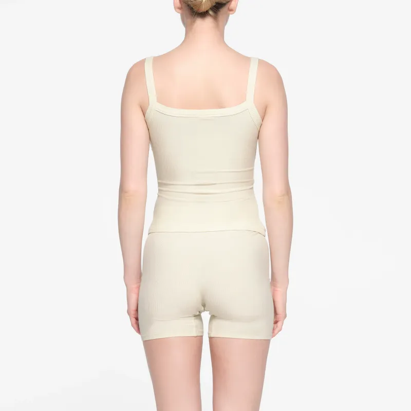 SKIMS SOFT LOUNGE SCOOP NECK TANK Camisole Women's BONE/Bone-2