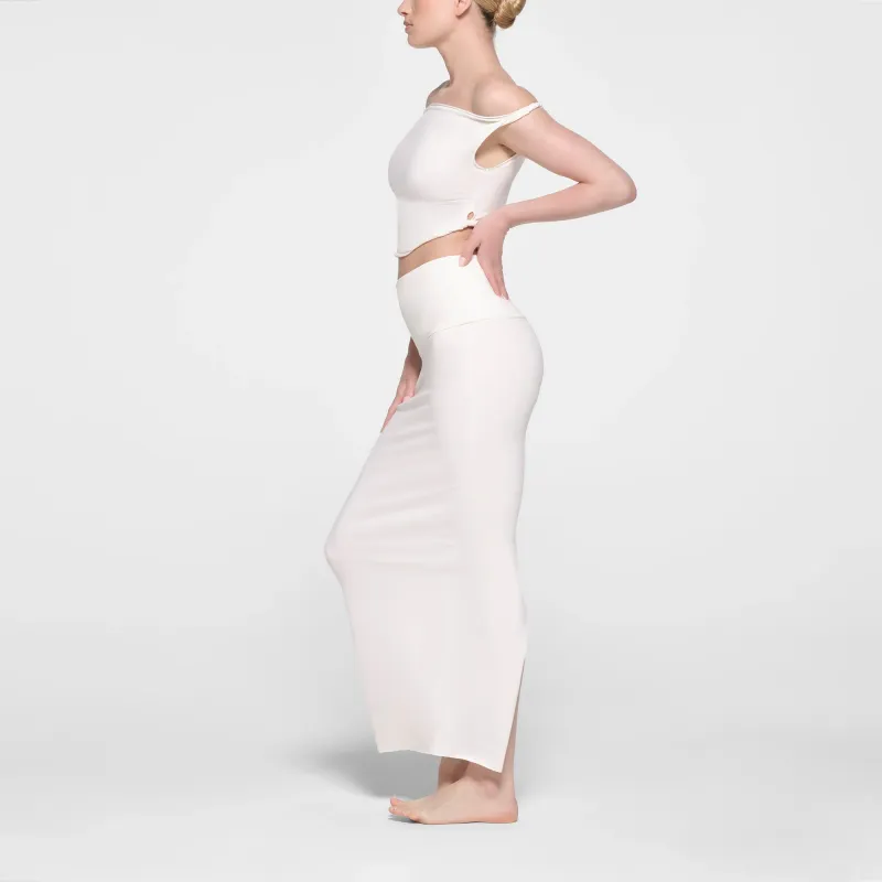 SKIMS COTTON TWIST CROPPED TOP Tank Tops Women's MARBLE/Marble-3