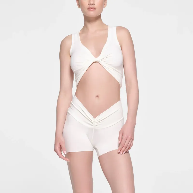 SKIMS COTTON TWIST SHORT Casual Shorts Women's MARBLE/Marble-1