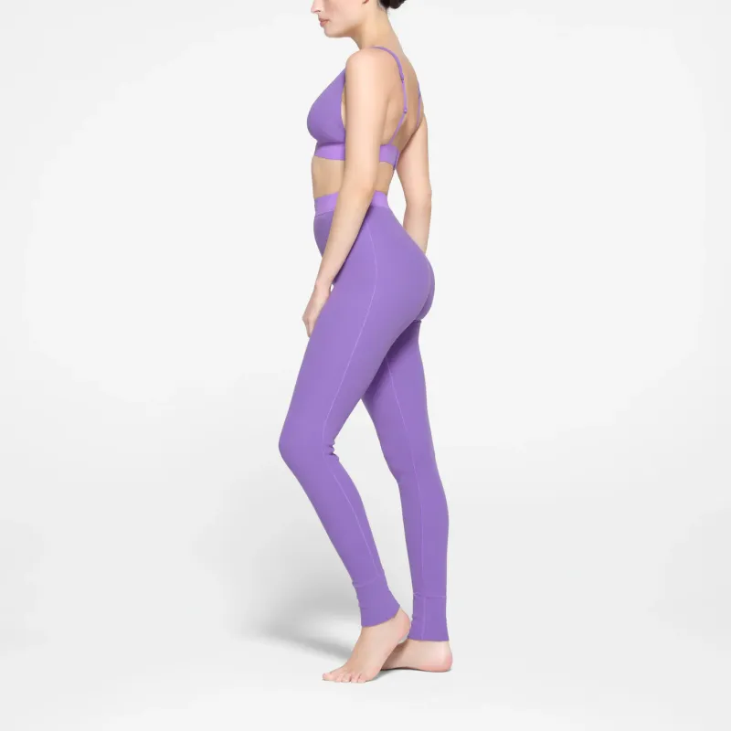 SKIMS COTTON RIB LEGGING Leggings Women's ULTRA VIOLET/Ultraviolet-3