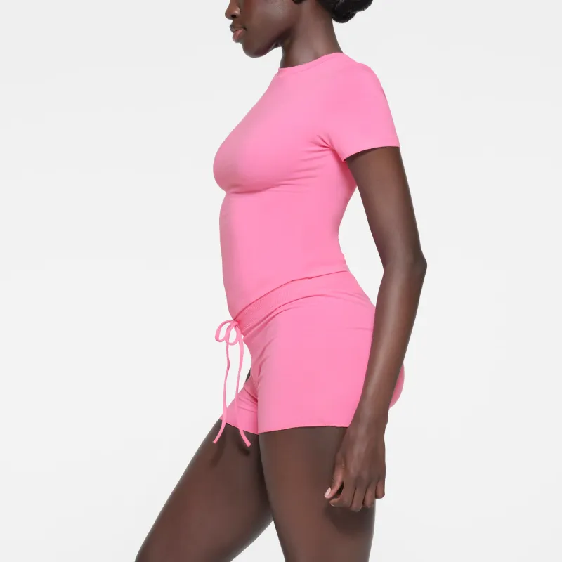 SKIMS T Shirt Women's SUGAR PINK/Candy Pink-2