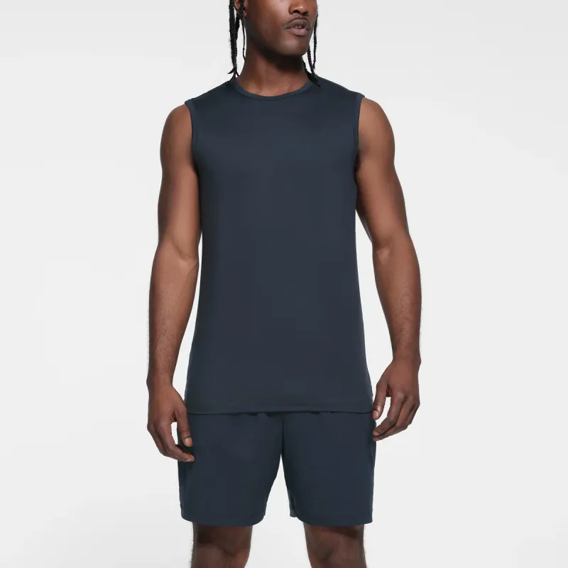 SKIMS Tank Top Men's MIDNIGHT BLUE/Midnight Blue-1