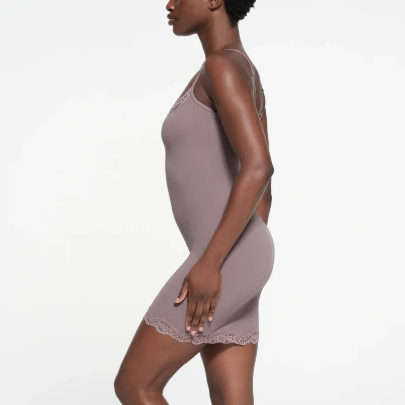 Skims Slip Dresses Women's ZINC/Zinc-3