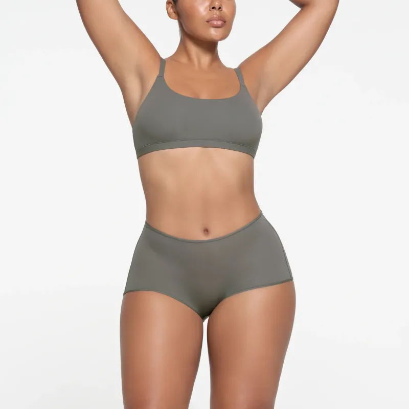 SKIMS FITS EVERYBODY BOY SHORT Boxer Shorts Women's GUNMETAL/Bronze-1
