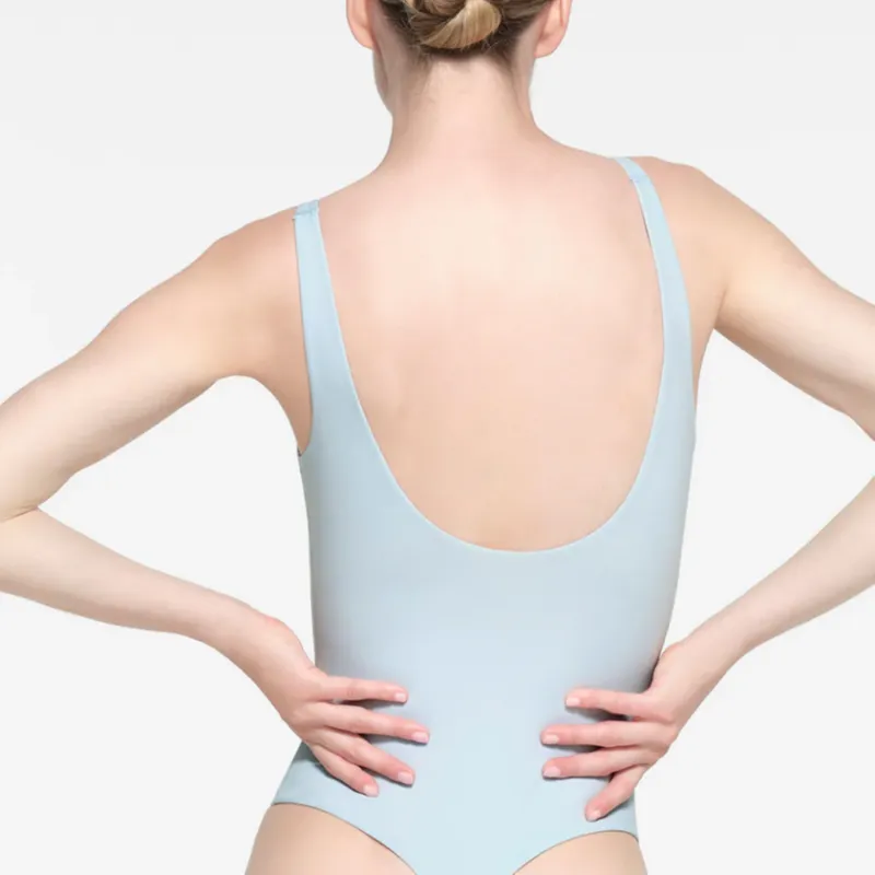 SKIMS FITS EVERYBODY SQUARE NECK BODYSUIT Jumpsuit Women's OPAL/Opal-2