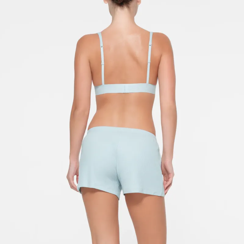 SKIMS COTTON RIB SHORT SHORT Casual Shorts Women's OPAL/Opal-2