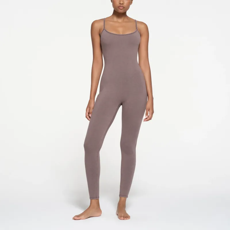 SKIMS SS24 Summer Collection OUTDOOR CAMI CATSUIT Jumpsuit Women's Zinc/Chrome Color-1