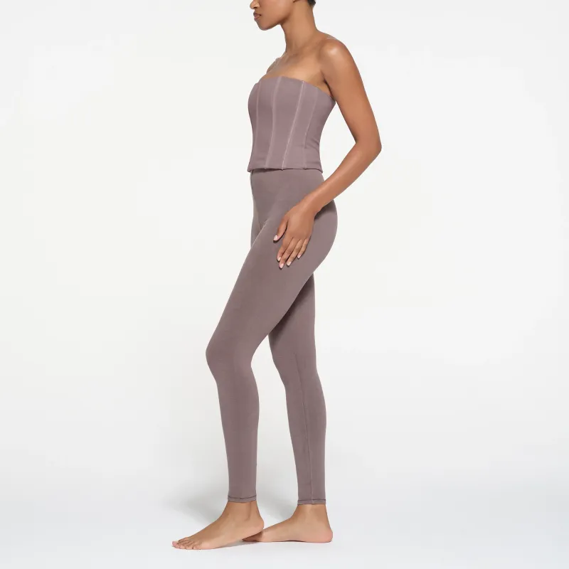 SKIMS SS24 Summer Collection OUTDOOR HIGH-WAISTED LEGGING Leggings Women's Zinc/Chrome Color-3