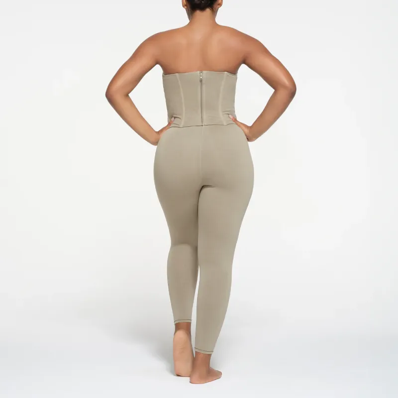 SKIMS SS24 Summer Collection OUTDOOR HIGH-WAISTED LEGGING Leggings Women's TAUPE/Taupe-2